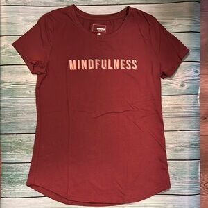 Sonoma Burgundy Mindfulness Tee